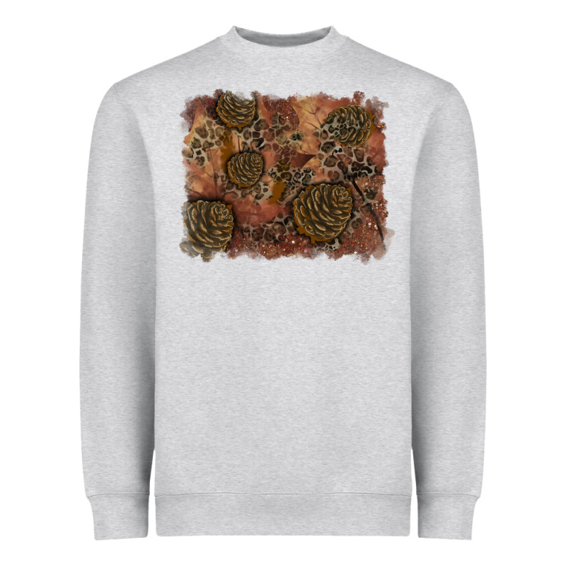 Glitter Leopard Fall Background Heavyweight Sweatshirt by RanaPortraitStore | Teevron