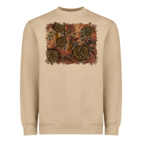 Mushroom glitter leopard fall background Heavyweight Sweatshirt - RanaPortraitStore