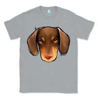 Heather Grey Dachshund Classic Tee - Jasminsmagicworld