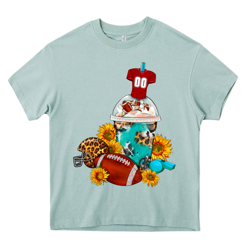 Football Frappe Coffee Heavy Core Tee by FaDigitalArtStudio | Teevron