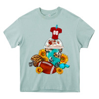 Arona Football Frappe Coffee Heavy Core Tee - FaDigitalArtStudio