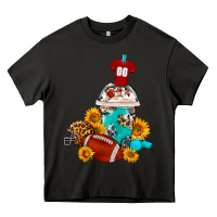 Asphalt Football Frappe Coffee Heavy Core Tee - FaDigitalArtStudio