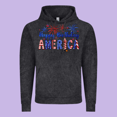 Happy Birthday America Vintage Hoodie Designed By Artiststas