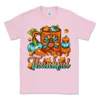 Bubblegum Pink Thankful Thanksgiving Coffee Mug Classic Tee - FaDigitalArtStudio