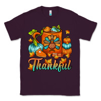 Plum Thankful Thanksgiving Coffee Mug Classic Tee - FaDigitalArtStudio
