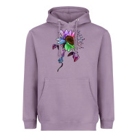 Lavender Be Kind Autism Semicolon Heavyweight Hoodie - Jasminsmagicworld