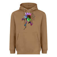 Toasted Coconut Be Kind Autism Semicolon Heavyweight Hoodie - Jasminsmagicworld