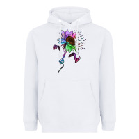 White Be Kind Autism Semicolon Heavyweight Hoodie - Jasminsmagicworld