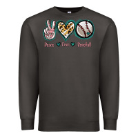 Smoke Peace Love Baseball Premium Sweatshirt - Jasminsmagicworld