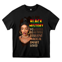 Black I am black history black girl Heavy Core Tee - FaDigitalArtStudio