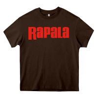 Chocolate Brown Rapala Fishing Heavy Core Tee - DesigneFamous