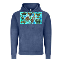Vintage Denim dinosaurs sippy cup Vintage Hoodie - Artiststas