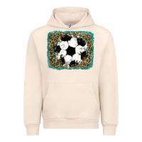 Sandshell glitter football leopard Urban Hoodie - RanaPortraitStore