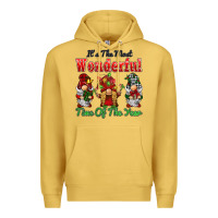 Antique Gold it's the most wonderful time of the year Premium Hoodie - BarkalooDesign