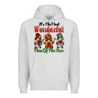 Dove Grey it's the most wonderful time of the year Premium Hoodie - BarkalooDesign