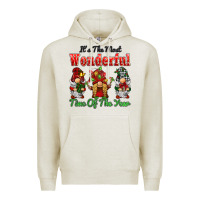 Oatmeal Heather it's the most wonderful time of the year Premium Hoodie - BarkalooDesign