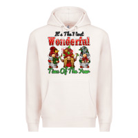 Pale Pink it's the most wonderful time of the year Premium Hoodie - BarkalooDesign