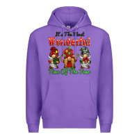 Purple it's the most wonderful time of the year Premium Hoodie - BarkalooDesign
