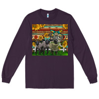 Plum Western Cute Hampshire Sheep Family Long Sleeve Tee - LillyAllenDesigns