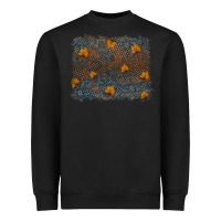 Black tooled leather fall background Heavyweight Sweatshirt - RanaPortraitStore
