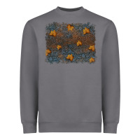 Storm tooled leather fall background Heavyweight Sweatshirt - RanaPortraitStore