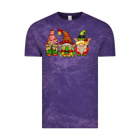 Cloud Purple Elf Gnomes Vintage Tee - CowhideDigitalArt