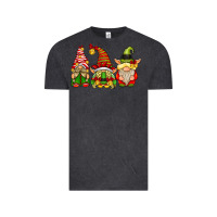 Vintage Black Elf Gnomes Vintage Tee - CowhideDigitalArt