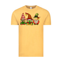 Vintage Mustard Elf Gnomes Vintage Tee - CowhideDigitalArt