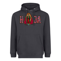 Smoke Hija Lady Of Guadalupe Heavyweight Hoodie - Jasminsmagicworld