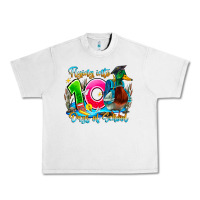 Lunar Rock name flying into 100 days of school Urban Heavy Tee - CowhideDigitalArt