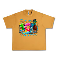 Peanut Butter name flying into 100 days of school Urban Heavy Tee - CowhideDigitalArt