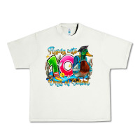 Pistachio name flying into 100 days of school Urban Heavy Tee - CowhideDigitalArt