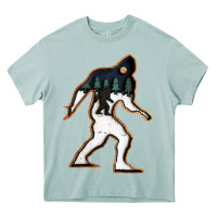 Arona bigfoot wood layered christmas Heavy Core Tee - DesigneFamous