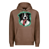 Chestnut border collie Premium Hoodie - Jasminsmagicworld