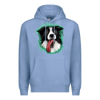 Colony Blue border collie Premium Hoodie - Jasminsmagicworld