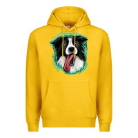 Lemon border collie Premium Hoodie - Jasminsmagicworld