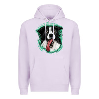 Lilac border collie Premium Hoodie - Jasminsmagicworld