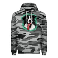 Slate Camo border collie Premium Hoodie - Jasminsmagicworld