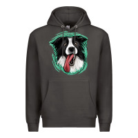 Smoke border collie Premium Hoodie - Jasminsmagicworld