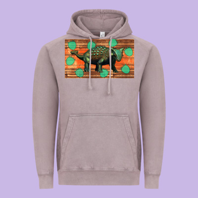 Ankylosaurus Sippy Cup Vintage Hoodie Designed By Artiststas