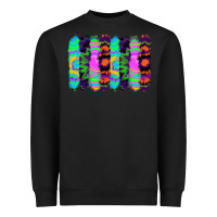 Black tie dye brushstrokes Heavyweight Sweatshirt - RanaPortraitStore