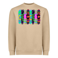 Mushroom tie dye brushstrokes Heavyweight Sweatshirt - RanaPortraitStore