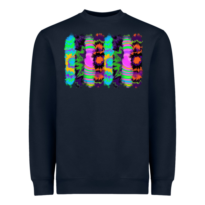 Tie Dye Brushstrokes Heavyweight Sweatshirt by RanaPortraitStore | Teevron