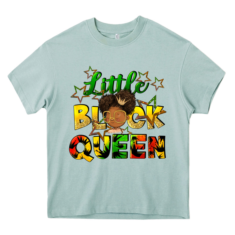Little Black Queen Heavy Core Tee by FaDigitalArtStudio | Teevron