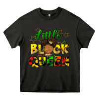 Asphalt Little black queen Heavy Core Tee - FaDigitalArtStudio