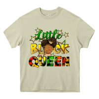 Mossy Little black queen Heavy Core Tee - FaDigitalArtStudio