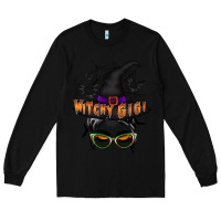 Black witchy gigi Long Sleeve Tee - RacoonDesign