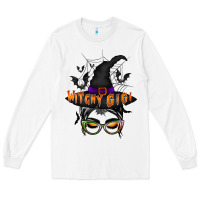 White witchy gigi Long Sleeve Tee - RacoonDesign
