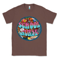 Chestnut western groovy school nurse Classic Tee - BarkalooDesign