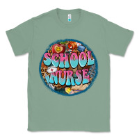 Sage western groovy school nurse Classic Tee - BarkalooDesign
